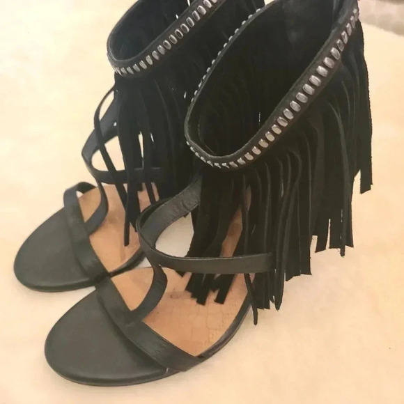 Gianni Bini Shoes - Gianni Bini Fringe Heels